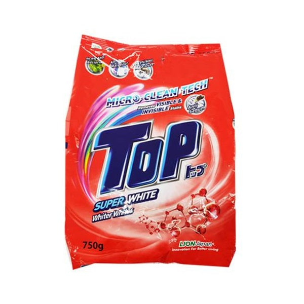 TOP Super White Powder Detergent - 750 g